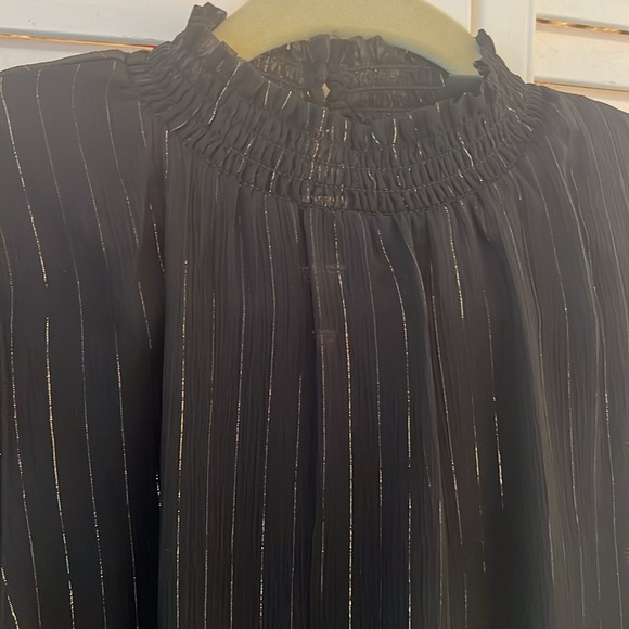 Aqua mock neck top S - Picture 4 of 9